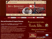 Tablet Screenshot of bedbreakfastdangelo.com